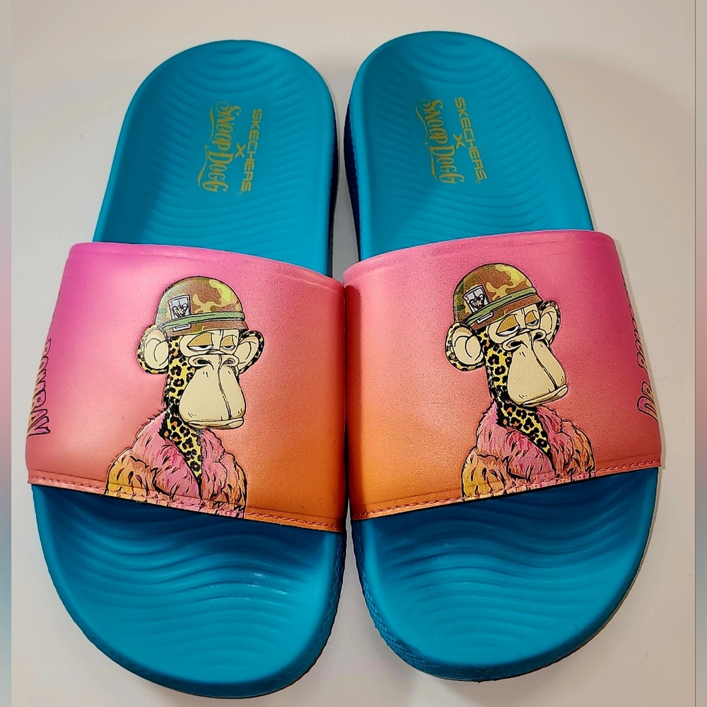 SKECHERS Snoop Dogg: Low Slider - Bombay Slide Sandals sz 7